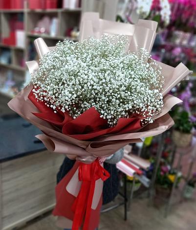 Букет цветов из: Гипсофила в Дигоре