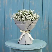 Букет цветов из:  Гипсофила в Дигоре