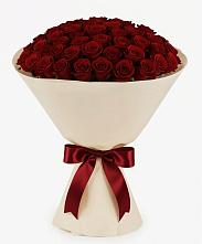 Букет 101 Бордовая роза Блэк Бакарра в Дигоре