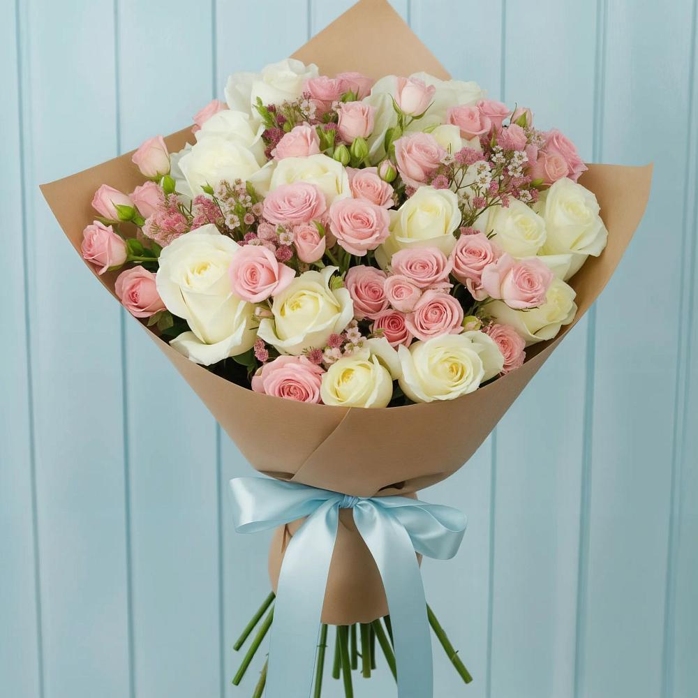 Букет цветов из: Розы в Дигоре