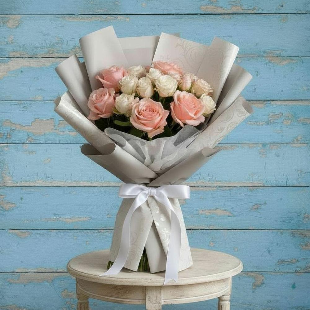 Букет цветов из: Розы в Дигоре