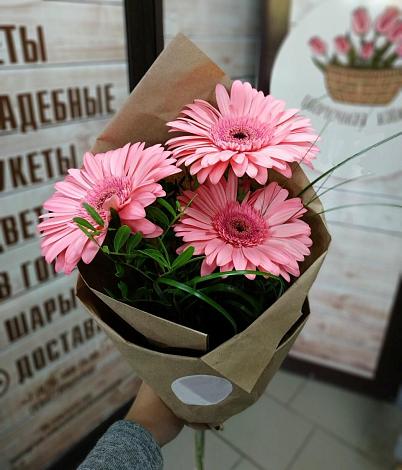 Букет цветов из: Герберы в Дигоре