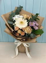 Букет цветов из:  Герберы и Хризантемы в Дигоре