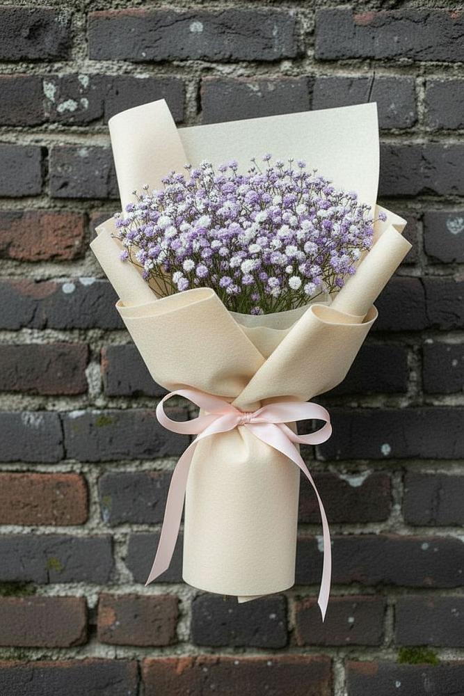 Букет цветов из: Гипсофила в Дигоре