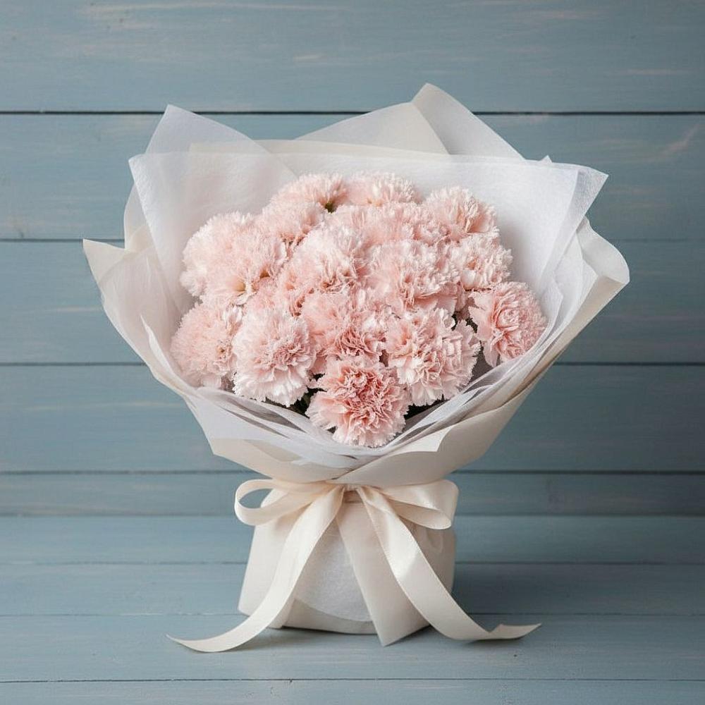 Букет цветов из: Гвоздики в Дигоре