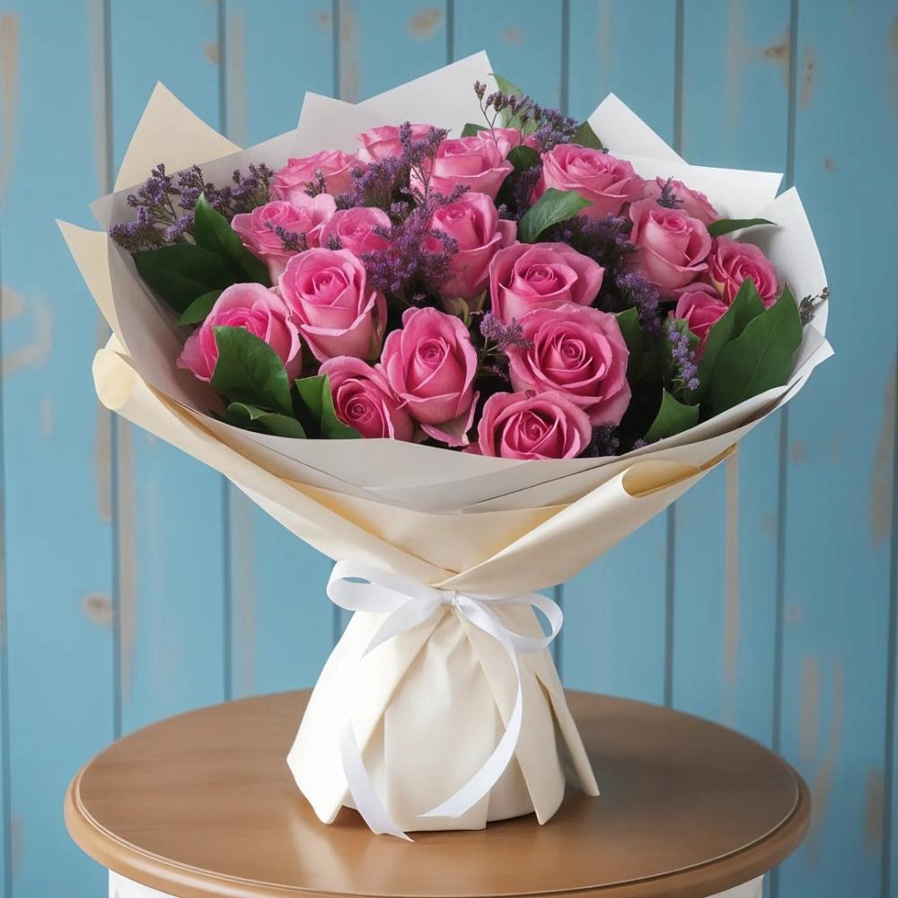 Букет цветов из: Розы в Дигоре