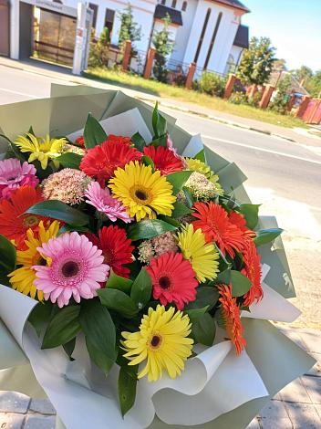 Букет цветов из: Герберы в Дигоре